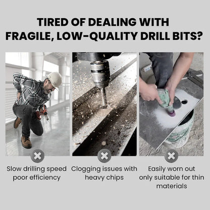 Ultra-Hard Alloy Drill Bit Kit - (Set of 13)